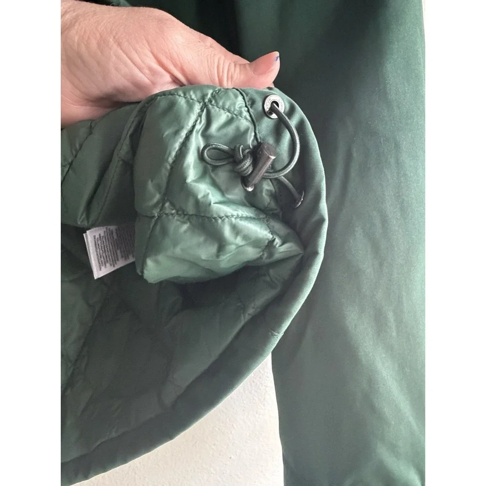 Lauren Ralph Lauren Women's Insulated Jacket Size Large Green Coat Lightweight